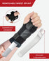 Wrist Brace for Carpal Tunnel Night Sleep Support with Adjustable Splint for Men and Women for Pain Relief, Tendonitis, and Sports Injuries (Right...