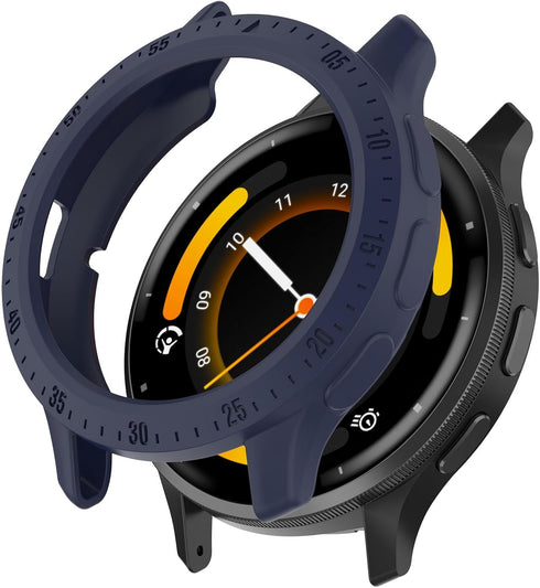 FitTurn Case for Garmin Venu 3, 1 Pack Venu 3 Smart Watch Case Protective Cover Anti Scratch Frame Bumper for Garmin Venu 3 45mm Smartwatch (3pack...