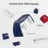 GTSP 150-Keys ASA Profile Keycaps Double Shot PBT Keycap 75 Percent ISO/ANSI Layout for 108 104 87 82 68 61 MX switches Mechanical Keyboard(Snow A...