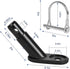 Fat-Cat Bicycle Rear Racks Steel Bicycle Trailer Hitch Mount Adapter Replacement Most Bike Cycling Rear Carrier Mount Bike Accessory...