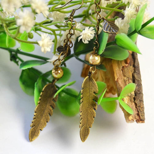 PH PandaHall 150pcs 15 Styles Tree Leaf Charms Pendants, Tibetan Branch Leaves Charms Metal Alloy Leaf Beads Antique Bronze Dangle Charm for Fall ...