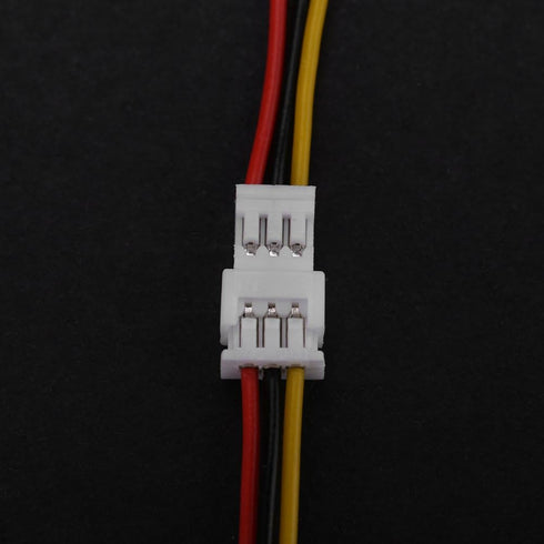 JST Angle Connectors,1.25MM 2-Pin / 3-Pin Male Female Connector Plug with Wires Cables,Pack of 20 (3 Pin)...