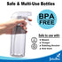JohnBee Spray Bottles - 16.9oz/2Pack - Premium Adjustable Spray Bottles for Cleaning - No Leak And Clog Mister Spray Bottle - Spray Bottle For Hai...