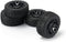 AMORIL 1:14 RC Car Rubber Tires & Wheel Replacement (4PCS)...