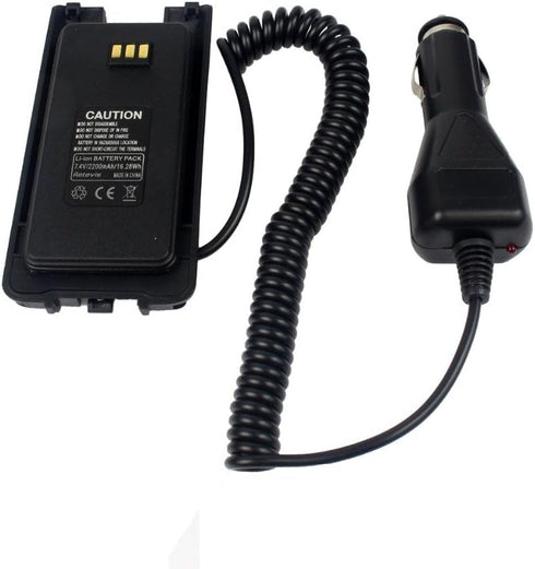 Car Charger Battery Eliminator For TYT MD-390/MD-390G Digital Mobile Radio DMR Two Way Radio...