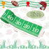 Football Wired Edge Ribbon, 20 Yards 2.5 Inch Sports Burlap Ribbon, Rolls Ball Pattern Ribbons, Green Brown Wired Ribbon for DIY Present Wrapping ...