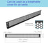 Jingchengmei 1U Hinged Perforated Blank Panel - Steel Rack Mount 1U Spacer Panel for 19-Inch Network Cabinet or Server Rack Enclosure Black...
