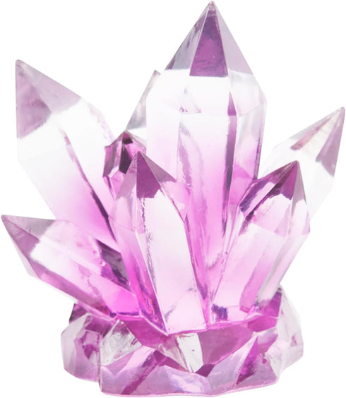 Penn-Plax Deco-Replicas Crystal Cluster Aquarium Decoration – Safe for Freshwater and Saltwater Fish Tanks – Amethyst Pink...