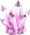 Penn-Plax Deco-Replicas Crystal Cluster Aquarium Decoration – Safe for Freshwater and Saltwater Fish Tanks – Amethyst Pink...