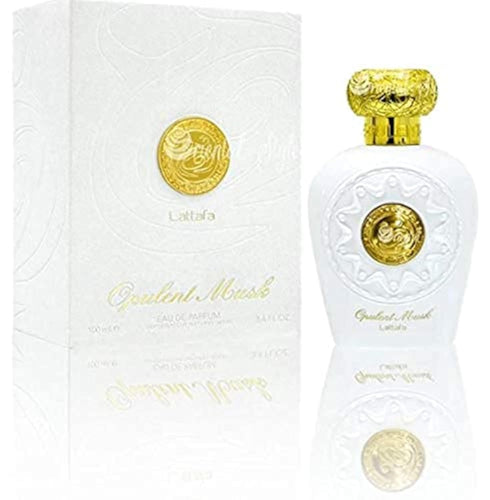 Lattafa Opulent Musk for Women Eau de Parfum Spray, 3.4 Ounce...