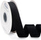 Ribbli Black Velvet Ribbon Double Faced 1 Inch 10-Yard Spool Black Ribbon Use for Christmas Tree Ornaments Gift Wrapping Wreath Decoration Wedding...