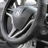 Motor Trend Ergonomic Grip Steering Wheel Cover/Protector for Small Size Steering Wheels in Cars, SUVs, Boats (13.5-14.5") (Grip Drive Pro Comfort...