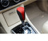 Compatible with DIY Genuine Leather Gear Shift Knob Cover Interior Accessories Protective Cover Decoration for Toyota Corolla 2014 2015 2016 2017 ...