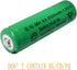 12 Packs High Performance Ni-MH 1.2V AA 2500mAh Rechargable Batteries for Solar Garden Lights, Remotes, Mice...