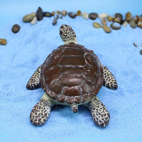 Small Turtle Figurines for Fairy Garden Accessories Outdoor Decor Miniature Sea Turtle Statue for Outside Garden Pond Decorations Animals Figure S...