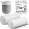 Charmount Small Trash Bags,4 Gallon Garbage Bags for Bathroom Can,Kitchen Bedroom,Unscented,80 Count,Clear...