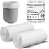 Charmount Small Trash Bags,4 Gallon Garbage Bags for Bathroom Can,Kitchen Bedroom,Unscented,80 Count,Clear...
