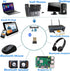 Bluetooth USB adapter, Bluetooth USB dongle plug and play for T27G,T29G,T46G,T48G,T46S,T48S,T52S, Raspberry PI,Windows10/8...
