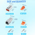 48 PCS Deutsch DTP Connector Kit 2 Pin Automotive Waterproof Connectors 6 sets with Size 12 Stamped Contacts Gauge 14-12 AWG Wire Size,25A...