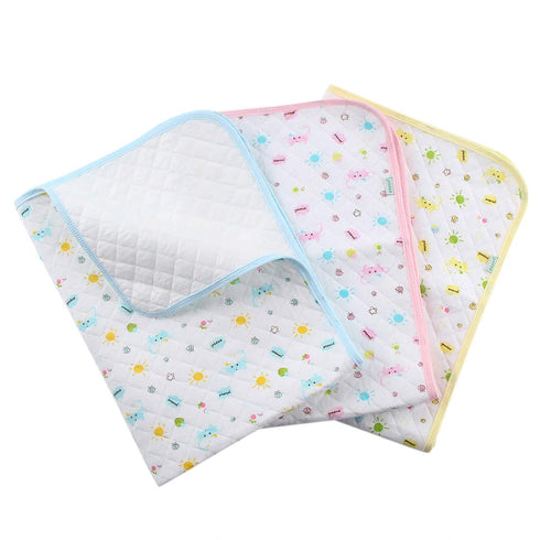 MBJERRY Waterproof Changing Pads Portable - Breathable Leak Proof Mattress Pad Protector Baby Changing Mat for Toddler, Kids Pack of 3 (S (17.7 x ...