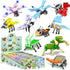 Animal Building Block Toy Set, 10 Pack Brick Figure Party Favors for Kids, Gifts Goodie Bags , Filler, Prizes, Birthday, Christmas (Insect)...
