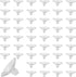 50 Pack Small Suction Cups 25mm, Suction Cups with Holes for Glass Table Tops,Prevent Table Tops Sliding and Home Decoration...