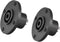 uxcell 4-Pin Speakons Panel Mount Connector,Audio Speaker Jack Twist Lock,Round Speaker Jack Plate with Metal Insert,2Pcs...