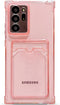 Tuokiou Upgrade Clear Phone Case for Samsung Galaxy Note 20 Ultra 5G Card Slot Case Slim Fit Soft TPU Shockproof Wallet Case with Cute Card Holder...