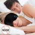 Music Sleep Eye Mask,Upgraded Travel Sleeping Headset,Sleep Eye Shades Built-in Speakers Microphone Washable (Black)...