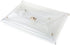 HOXIS Large Size PVC Clear Envelope Clutch Gold Chain Crossbody Bag Women's Purse...