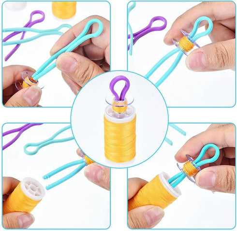 Keep Your Bobbin Threads Matched Up with Your Thread SpoolsBobbin Buddies Set of 50-Pack Sewing Machine Quilting Supplies Sewing Products Thread H...