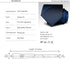 Men's Blue Black Gradient Striped Necktie 2.75 Inches Ties for Men + Gift Box...