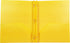 Lion 2-Pocket Plastic Folder with Fasteners, 4 Pack, Yellow (92310-YW-4P)...