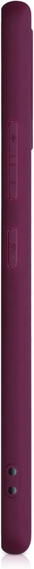 kwmobile Case Compatible with Samsung Galaxy A42 5G Case - Soft Slim Protective TPU Silicone Cover - Bordeaux Violet...