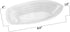 MT Products Clear Plastic Disposable Banana Split Boats 8 oz. Great Party Dish (30 Pieces) - Made in the USA...