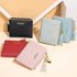 Womens Small Wallet Mini Purse Bifold Slim Card Case Holder Zipper Coin Pocket...