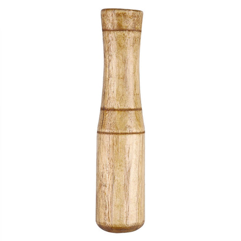 Grinding Bowl Grinder,Bamboo Mortar and Pestle,Kitchen Tool,Grinder for Herbs Spice Guacamole Garlic Ginger Root/Coffee,Handmade Garlic Press Crus...