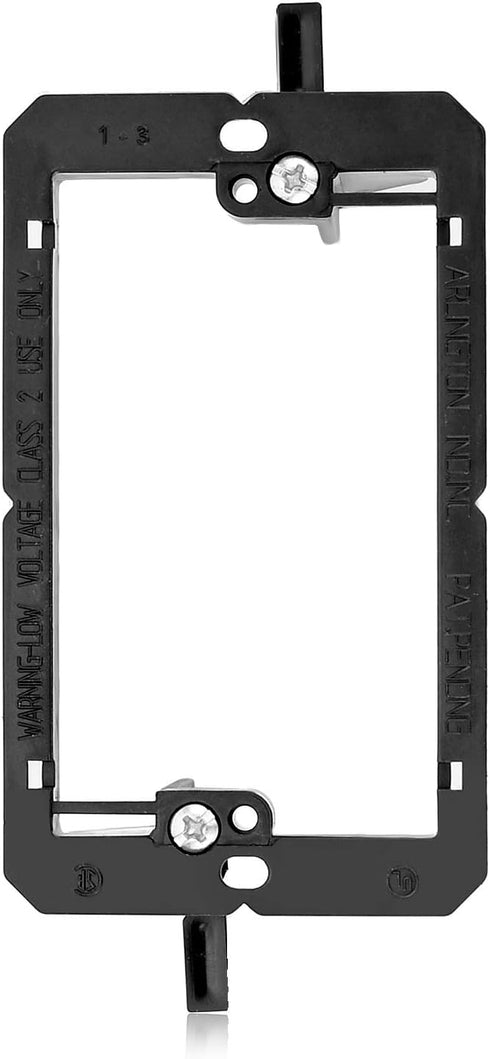 Brush Wall Plate Decora Style, Cable Pass Through Insert for Wires, Single Gang Cable Access Strap, Wall Socket for HDTV, HDMI, Wall Cables Brush ...