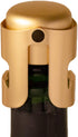 Gold Champagne Stopper, Designed in France, Bottle Sealer for Cava, Prosecco, Sparkling Wine, Fizz Saver, Passed 13 lbs Pressure Test (1, Gold/Bla...