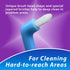 BrightWorks Manual End Tuft Brush, Cleans Difficult Areas Such as Around Crowns, Bridges, implants and Wider Gaps Between Teeth (Pack of 3)...