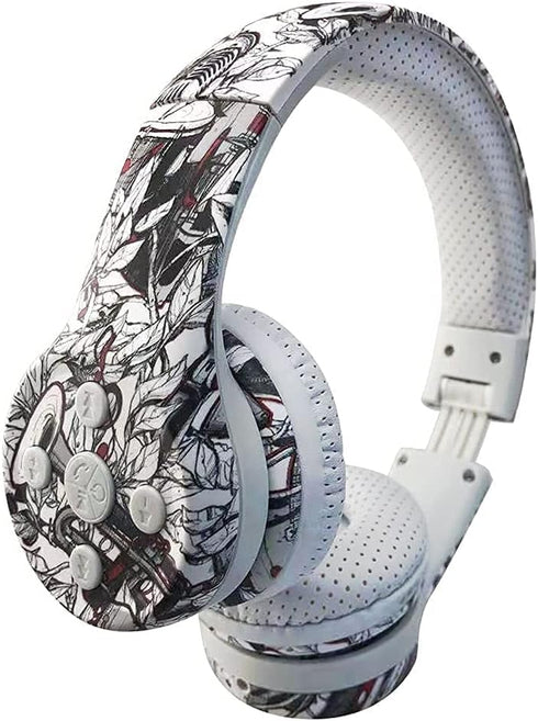 Toddler Headphones Wireless, 15 Hours Play v5.3, Bluetooth Kids Headphones Volume Limited, Foldable with Mic for Cell Phones TV Tablet School Netw...