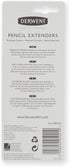 Derwent Pencil Extender Set, Silver and Black, for Pencils up to 8mm, (2300124)...