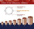 DUFD0100 Copper Cap with Sweat Socket, 1...