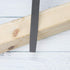 KALIM Flat Medium Cut File, Double Cut Teeth, 6'' Length, Made of High Carbon Steel, Hand File Without Handle Suitable for Wood, Metal, Sharpening...
