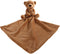 Apricot Lamb Stuffed Animals Security Blanket Brown Teddy Bear Infant Nursery Character Blanket Luxury Snuggler Plush(Brown Bear, 13 Inches)...