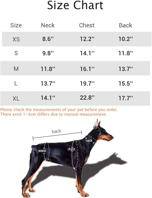 Dog Pajamas Small Cat PJs for Small Dogs Soft Material Stretchable Puppy Jersey Pajama Medium Size Pet Jumpsuit...