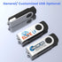 ABLAZE 1GB Flash Drive 10 Pack, USB 2.0 Memory Stick with Lanyards Swivel Thumb Drives Bulk 1GB Pendrive U Disk for Data Storage (Mixcolors)...