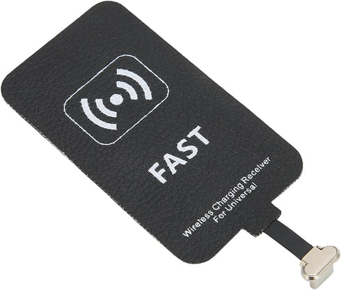 Qi Wireless Charger Receiver USB C 10W Quick Charging Receiver, Type C Wireless Receiver for Type C Android Mobile Phones...