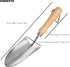 GREBSTK Garden Trowel Beech Wood Handle Stainless Steel Shovel Tool for Gardening Weeding Transplanting & Digging...