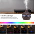 Diffuser,Essential Oil Diffusers,Diffusers for Home,Humidifier, Colorful LED USB Wood Humidifier with USB Cable...
